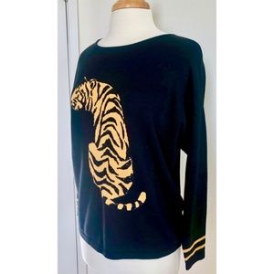 Joan vass tiger sweater Clearance